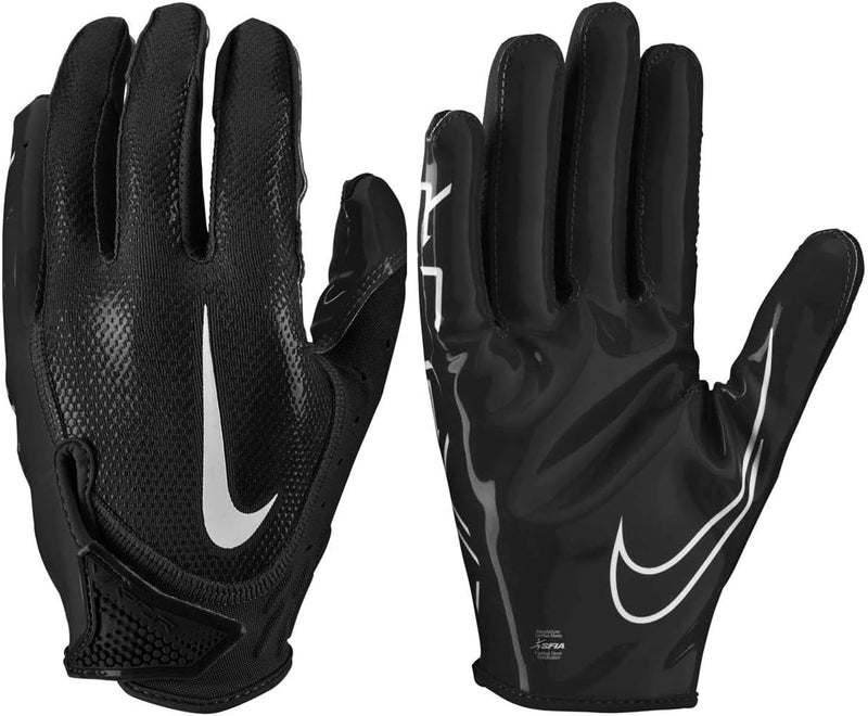 Nike Vapor Jet 7.0 Fussballhandschuhe, Schwarz, Weiss, Grösse S