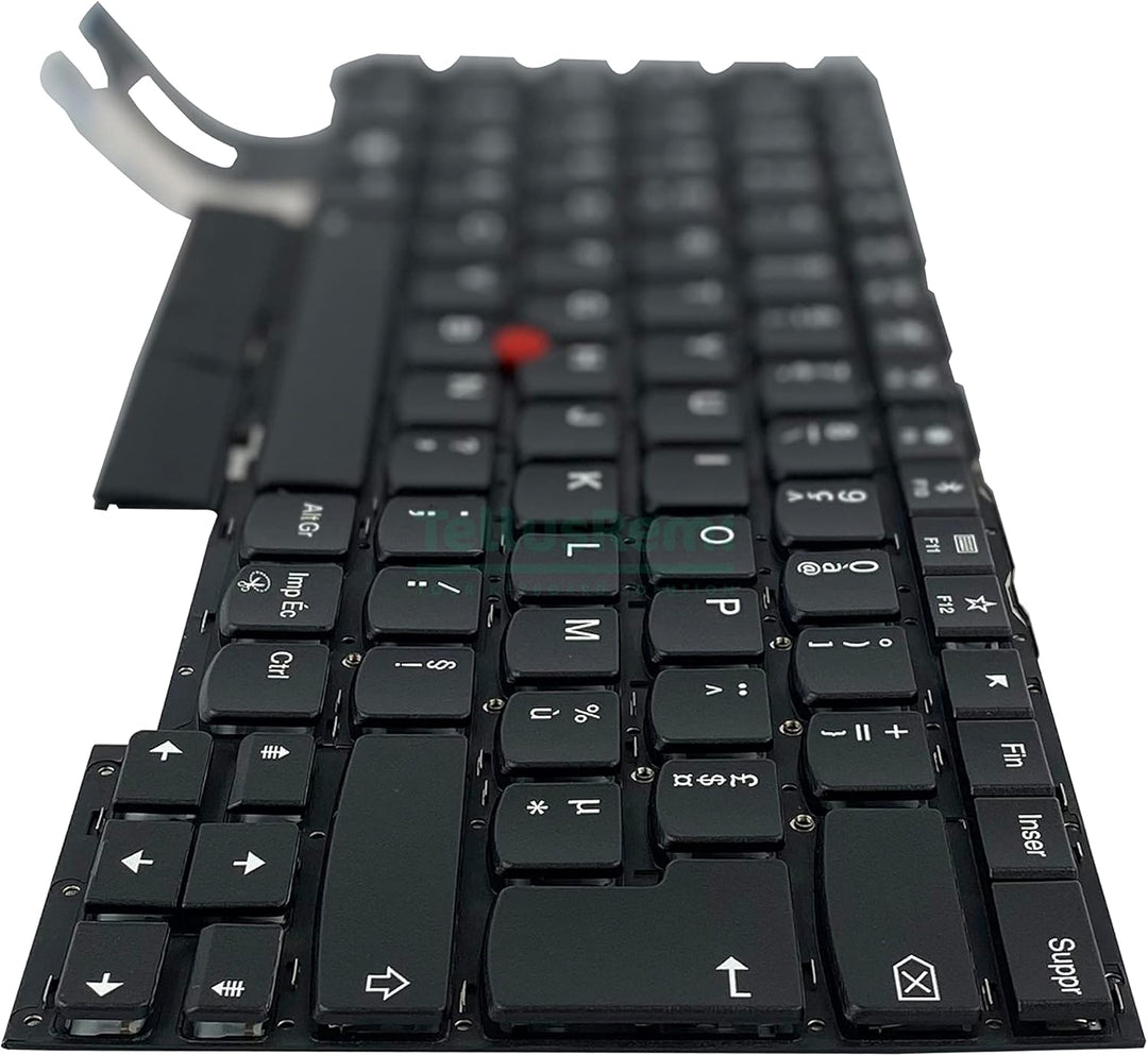 TellusRem ersatztastatur Französisch Hintergrundbeleuchtung für Lenovo Thinkpad T490s T495s Backlit