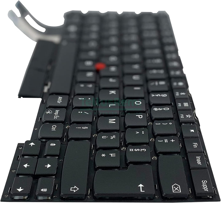TellusRem ersatztastatur Französisch Hintergrundbeleuchtung für Lenovo Thinkpad T490s T495s Backlit