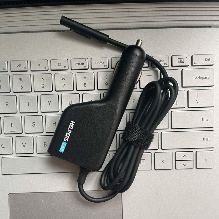 Helpers Lab Laptop 15V KFZ Netzteil Ladegerät für Microsoft Surface Book Laptop 4 3 2 1 Surface Pro