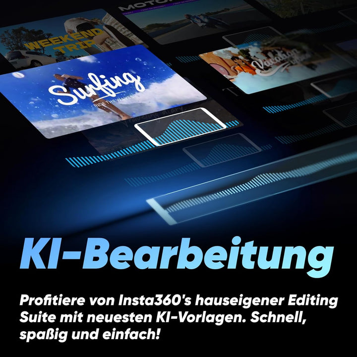 Insta360 X3 Starter-Bundle - wasserdichte 360° Action Kamera mit 1,27 cm (1/2 Zoll)-Sensor, 5,7 K 36