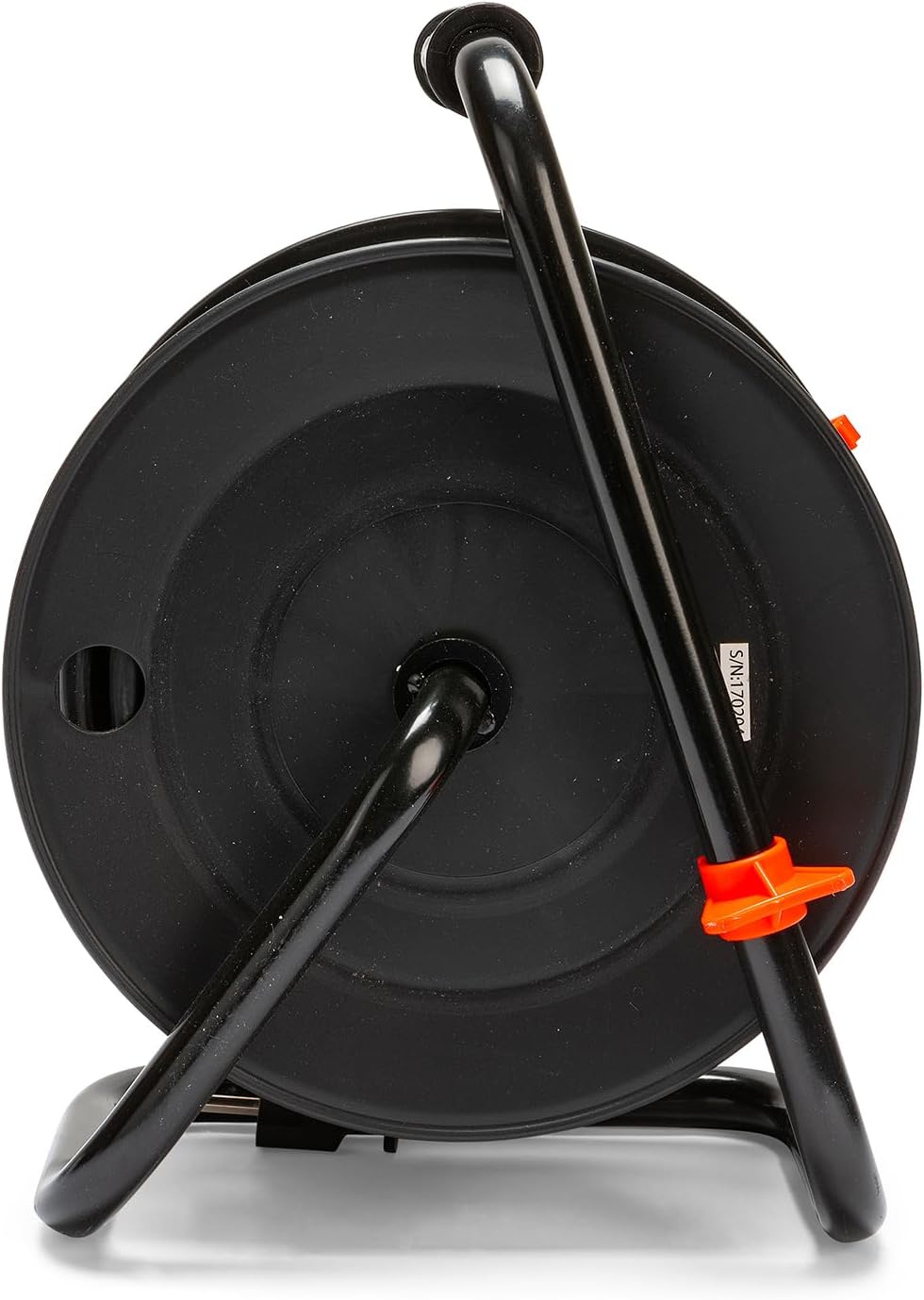 Velamp REEL-FR-25 Verlängerungskabel, elektrisch, 25 m, mit Kabelaufwicklung, 4 Steckdosen, 16 A, Qu
