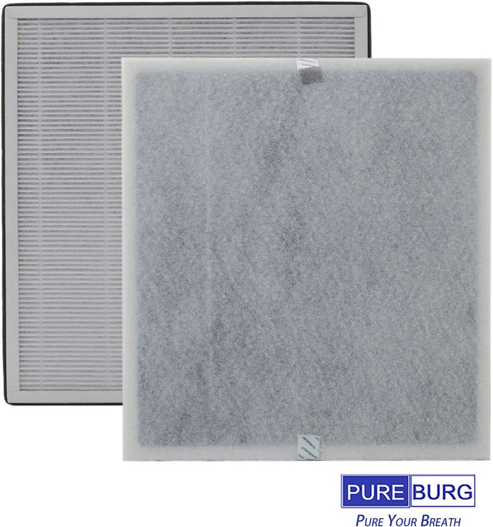PUREBURG ErsatzFilter kompatibel mit Homvana H211 H211S &amp; Govee H7123 Luftreiniger,H13 4-stufige Fil