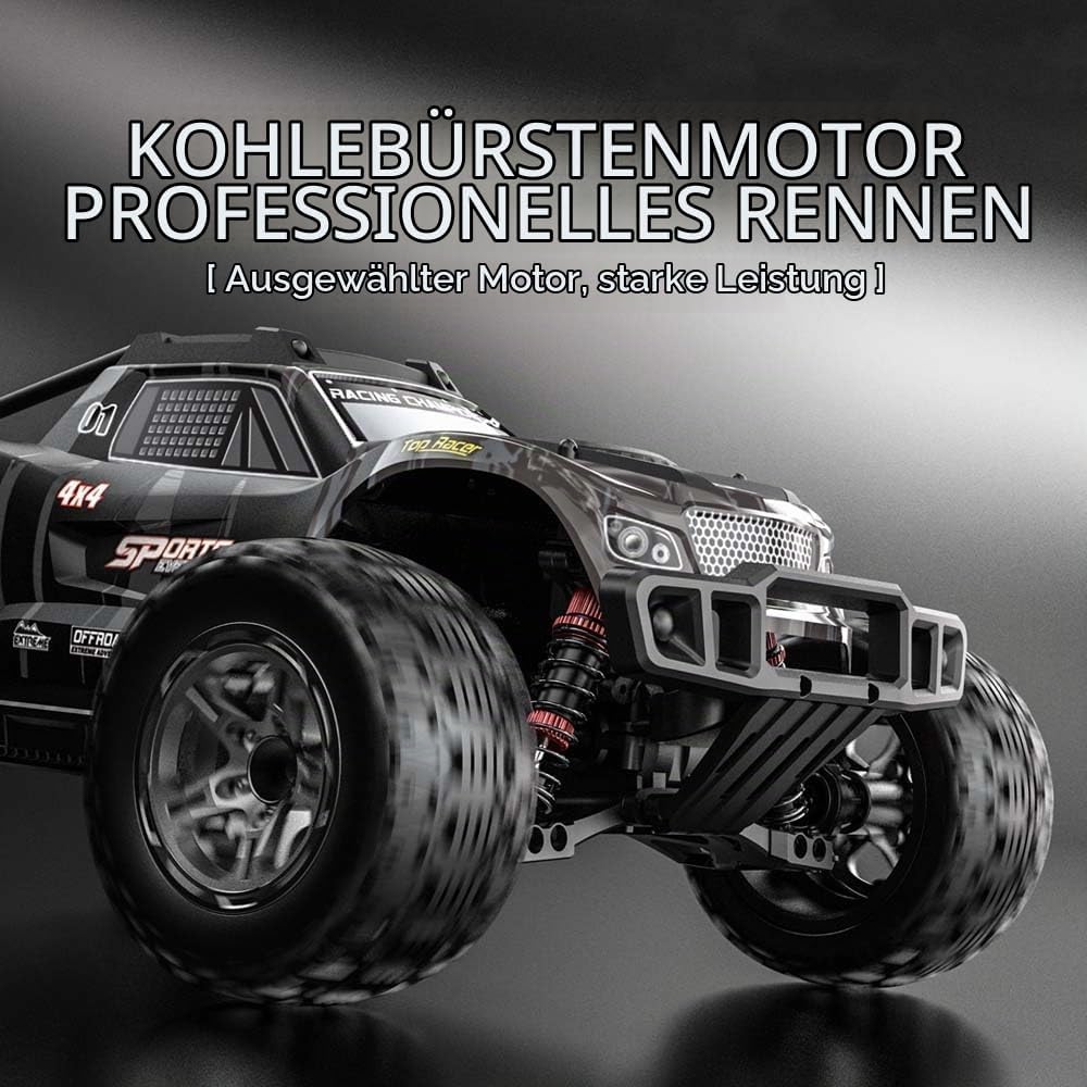 X-Verse KF10 1:10 Ferngesteuertes Auto für Erwachsene, 4WD 50KM/H Wasserdichtes RC Auto mit Hochgesc