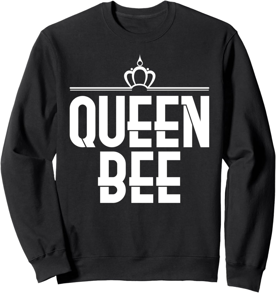 Queen Bee Gift Cool Honey Bee Beekeeping Apiarist Sweatshirt