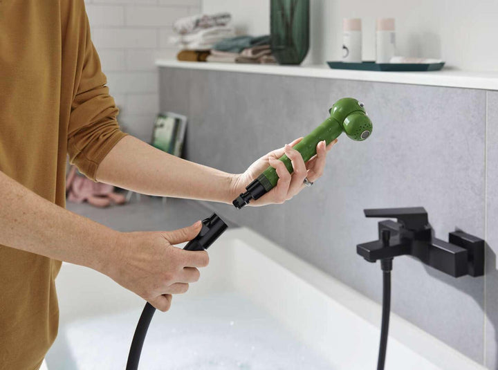 hansgrohe universal Schnellkupplung, komfortabler Wechsel von zwei Handbrausen, passend u.a. für Joc