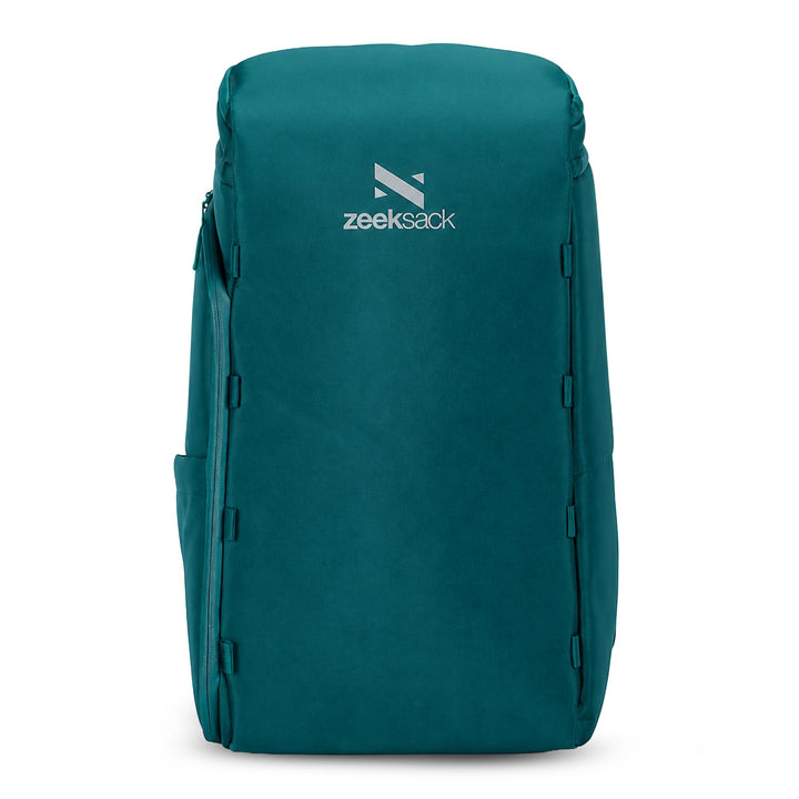 Zeeksack The Organizer - Grosser Rucksack Hellblau 40L - Wasserabweisender Handgepäck-Reiserucksack
