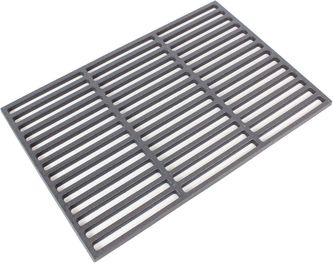 TRUTZHOLM Grillrost 60x40cm rechteckig emailliert Rost Grillgitter Gusseisen Grillplatte