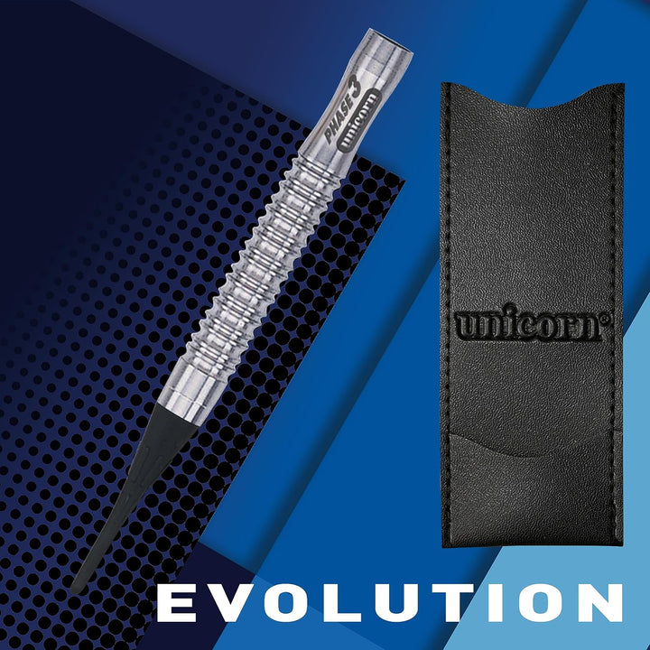 Unicorn Soft Tip Darts Barrels | Evolution World Champion Series Phase 1, 2, 3, 5 & 6 | Natural 90%,