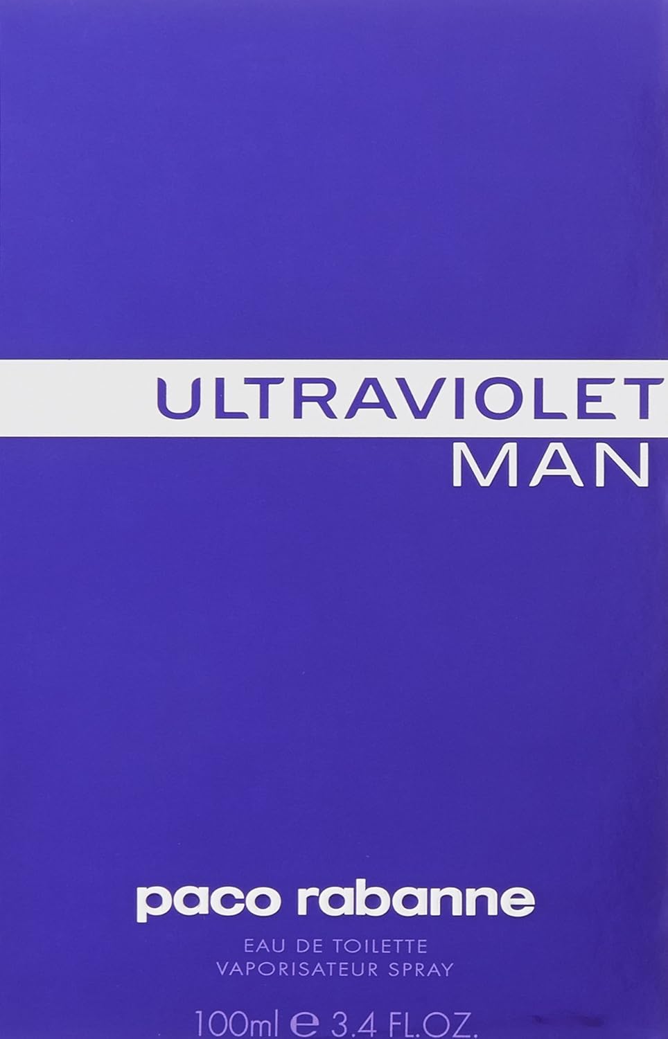 Paco Rabanne Ultraviolet Man EDT Spray 100 ml, 1er Pack (1 x 100 ml) Minze 100 ml (1er Pack), Minze