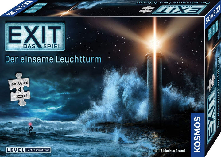 KOSMOS 698881 EXIT® - Das Spiel + Puzzle - Der einsame Leuchtturm, Level: Fortgeschrittene, Escape R