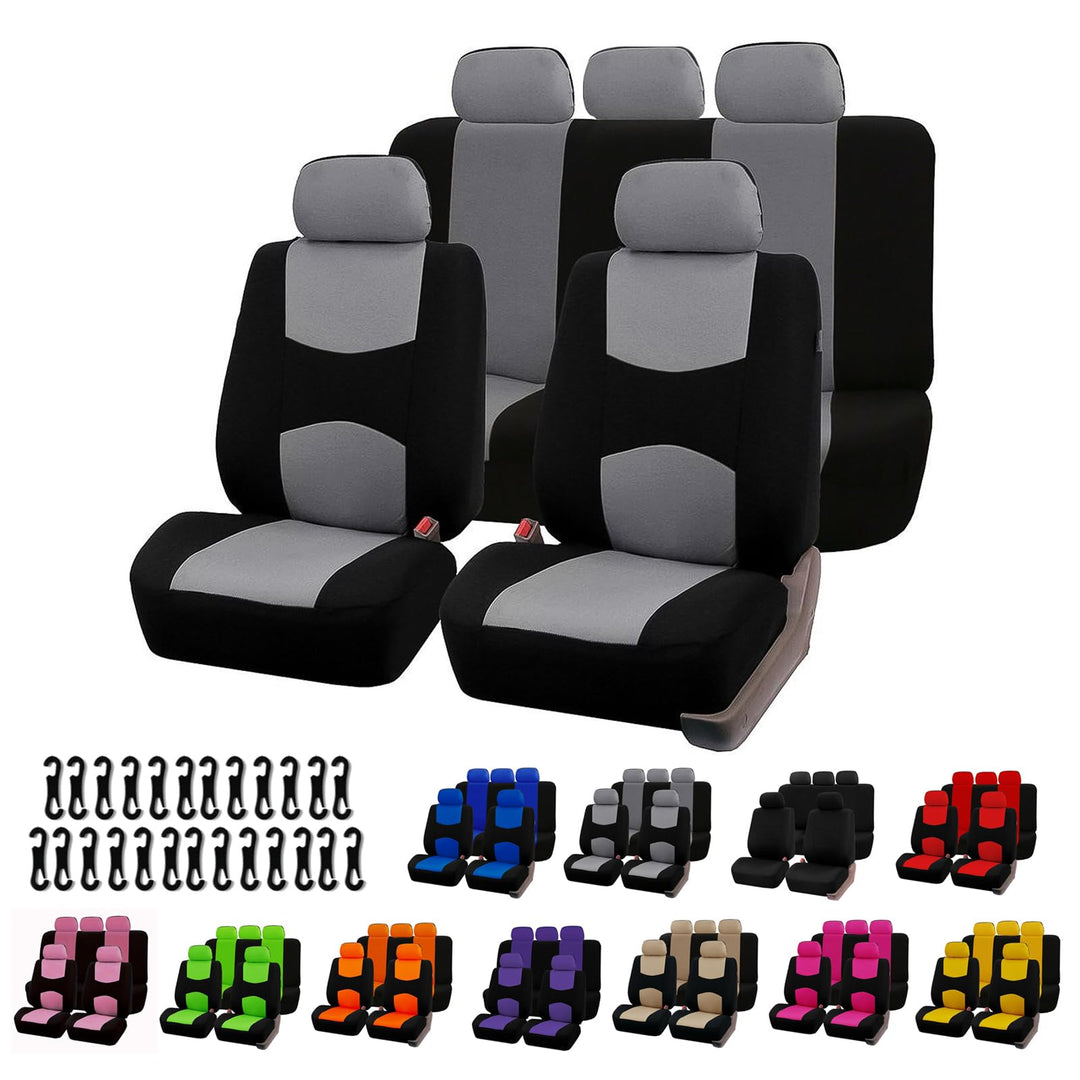 Bocguy Universal Autositzbezüge Set, 5-Sitze Schonbezüge für Autositze | Universal Schonbezüge für A