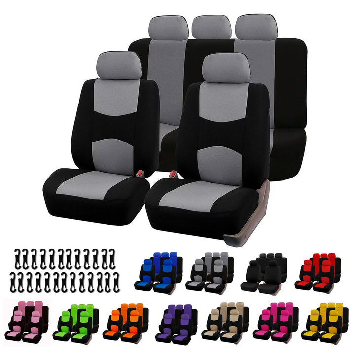 Bocguy Universal Autositzbezüge Set, 5-Sitze Schonbezüge für Autositze | Universal Schonbezüge für A