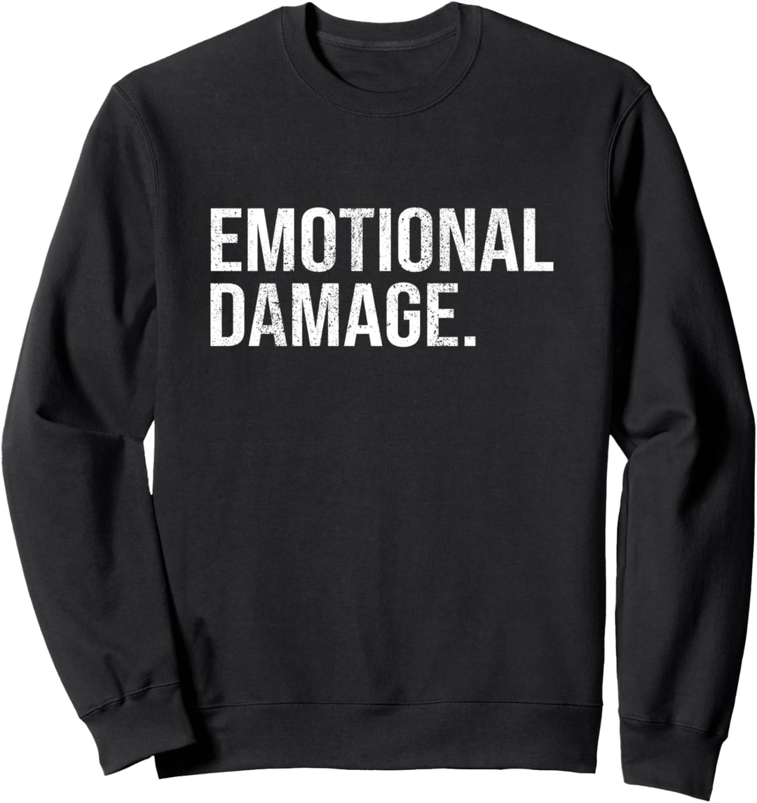 Emotionaler Schaden des asiatischen Meme Sweatshirt