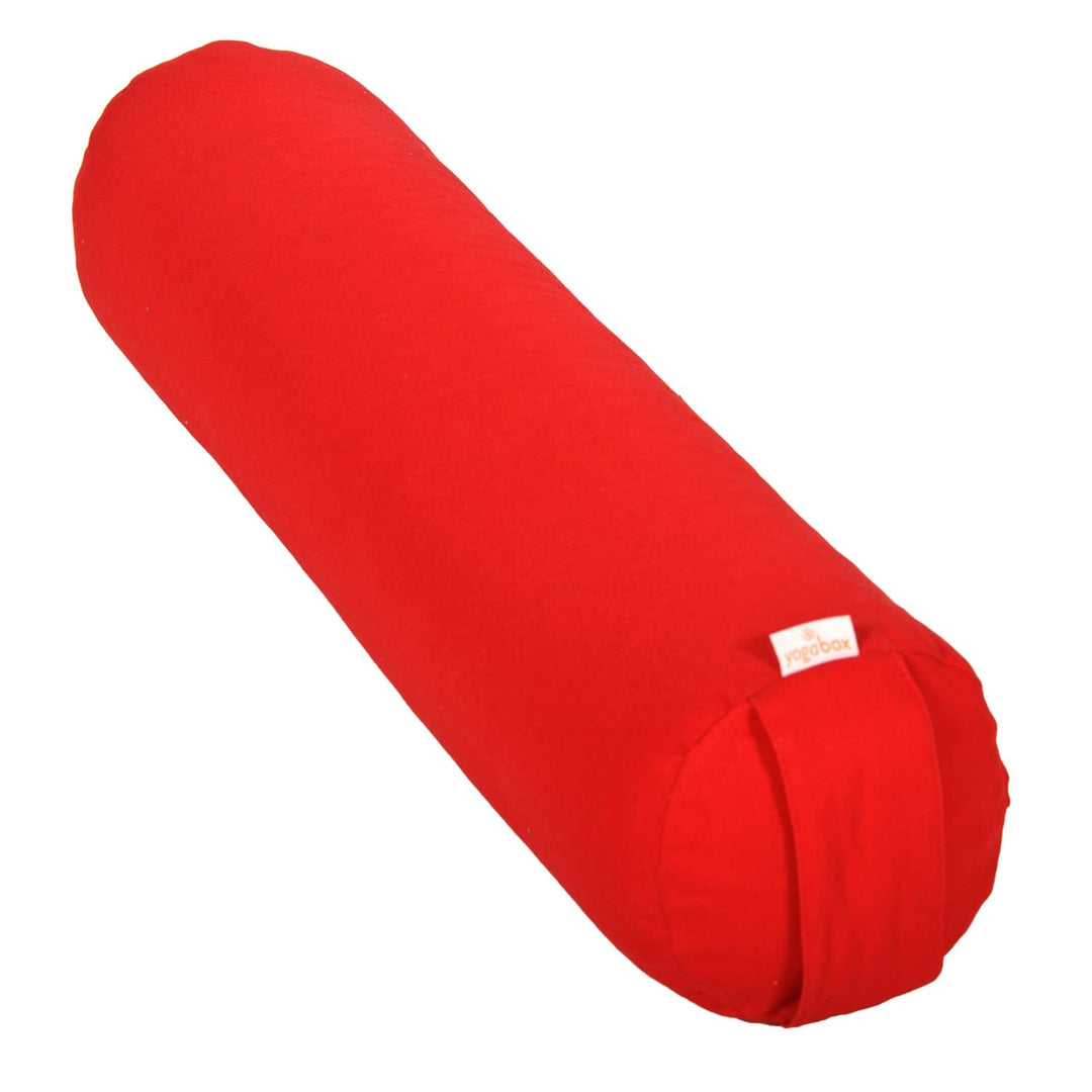 Yogabox Yoga und Pilates Bolster/Yogarolle Basic small rot, rot