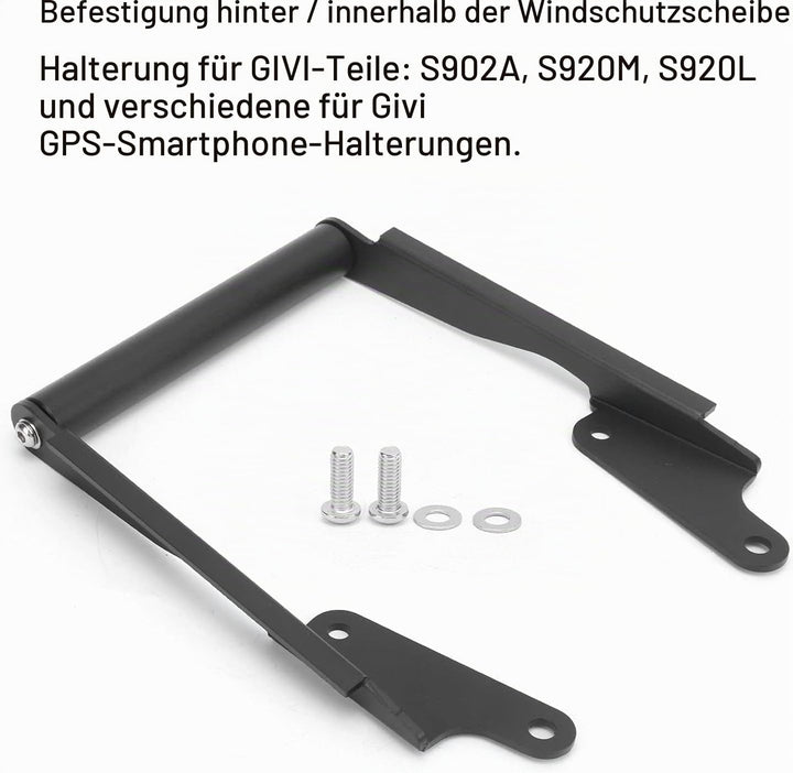 Aramox Motorrad Navigationshalterung Halterung Frontstange Handyhalterung GPS Ersatz für MT-09 900 2