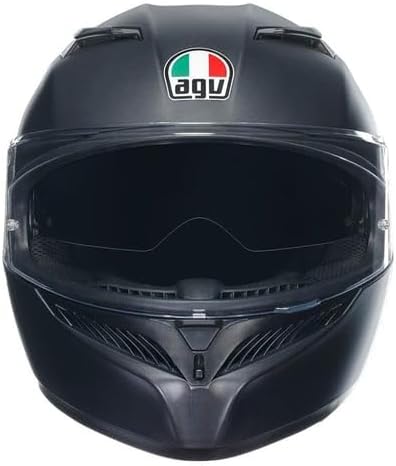 AGV - K3 E2206 MPLK Motorradhelm, Herren Integralhelm, ECE Vollvisierhelm mit Schweissabsorption, Sp