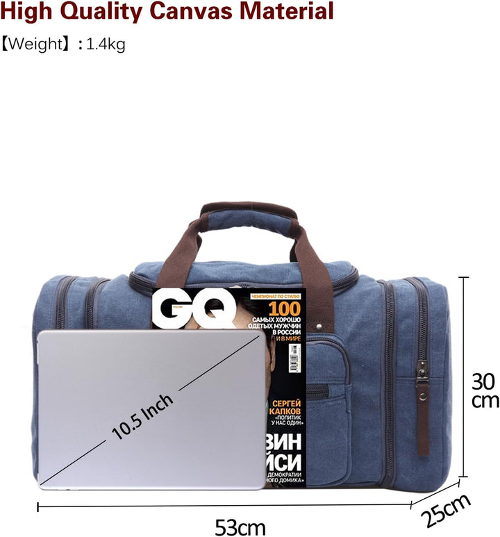 FANDARE Sport Reisetasche Herren/Damen Gym Handtasche Boston Handtasche Outdoor Camping Weekend Umhä