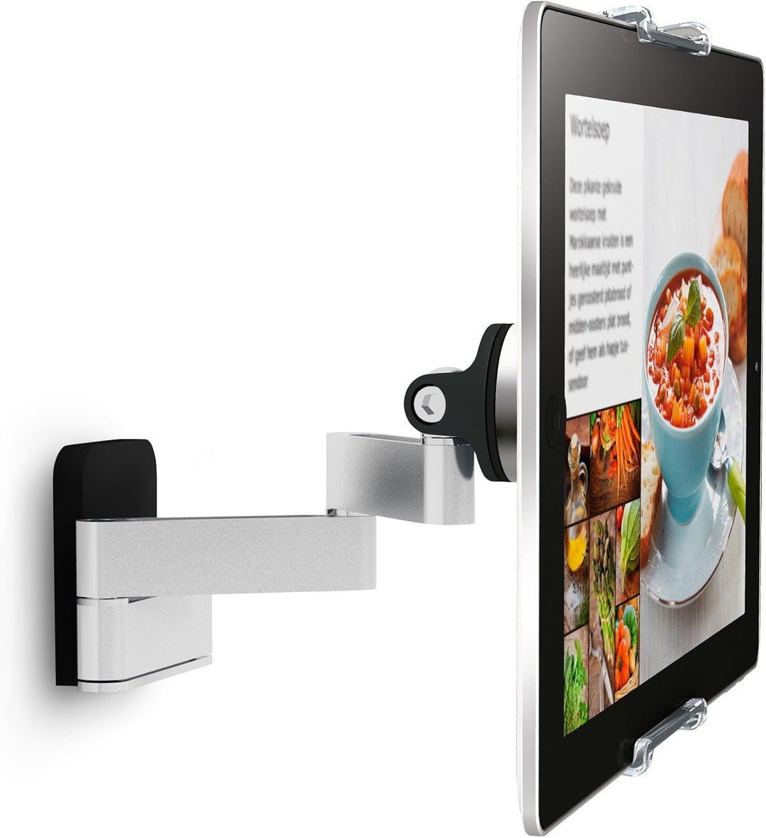 Vogel's TMS 1030 Schwenkbare Tablet Wandhalterung für alle Tablets von 7-12 Zoll, Schwenkbar bis zu
