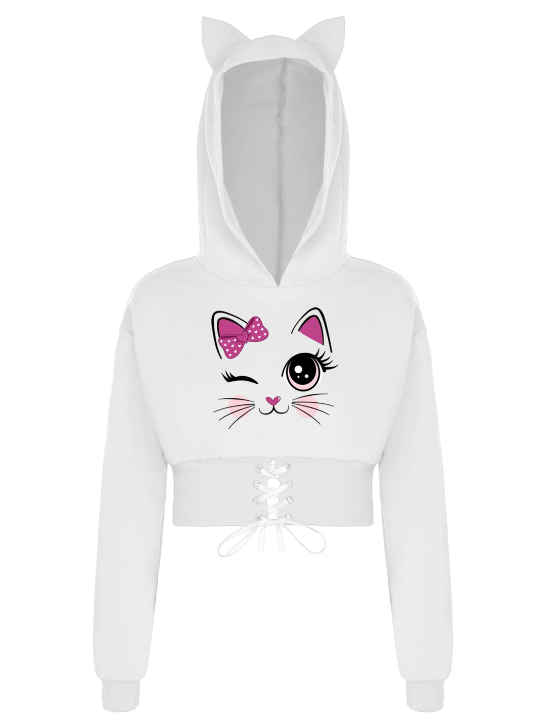Alvivi Mädchen Sweatshirt Schmetterling Langarmshirt Crop Tops Bauchfrei Oberteile Kinder Hoodie Pul