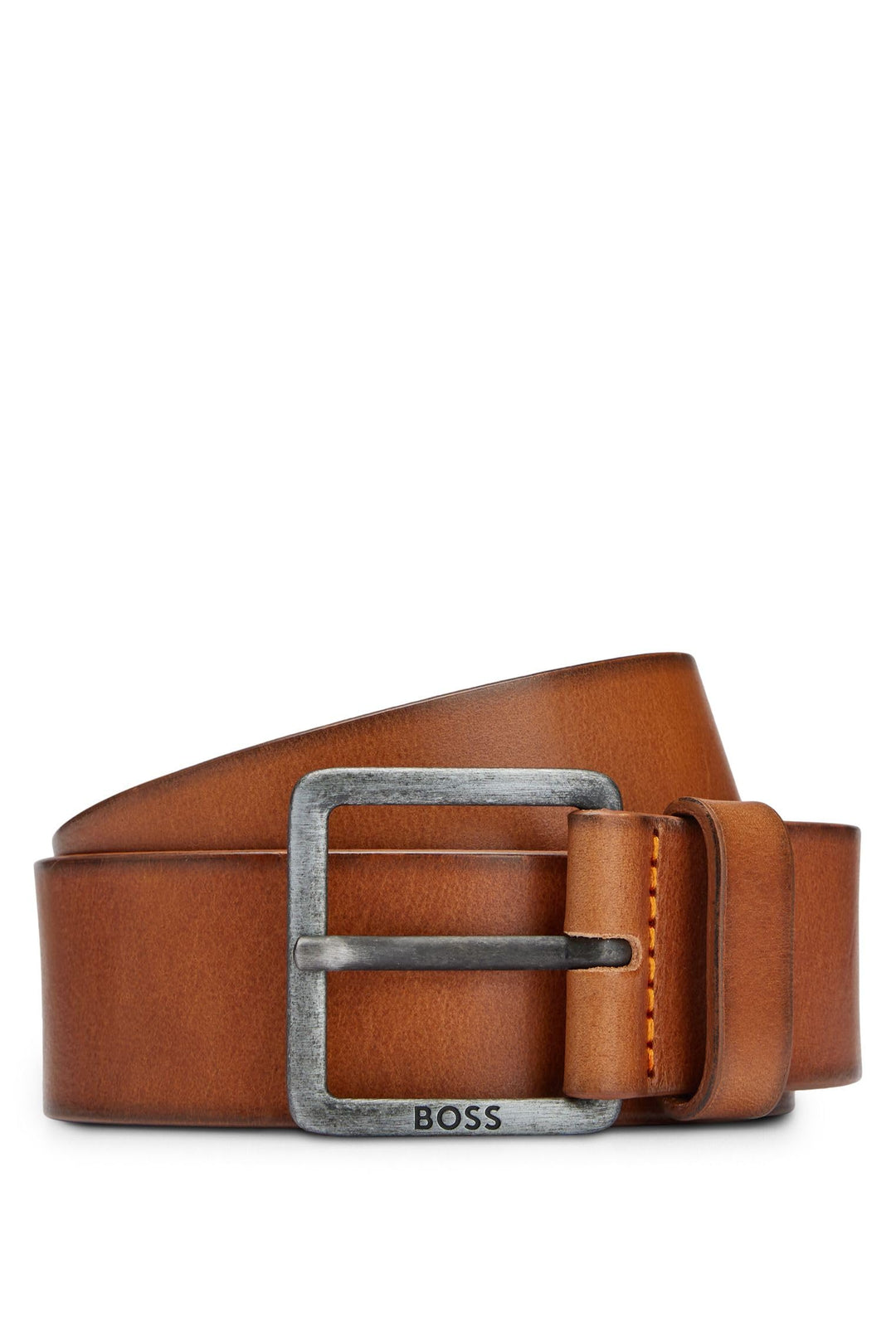 BOSS Herren Gürtel 80 Braun, 80 Braun