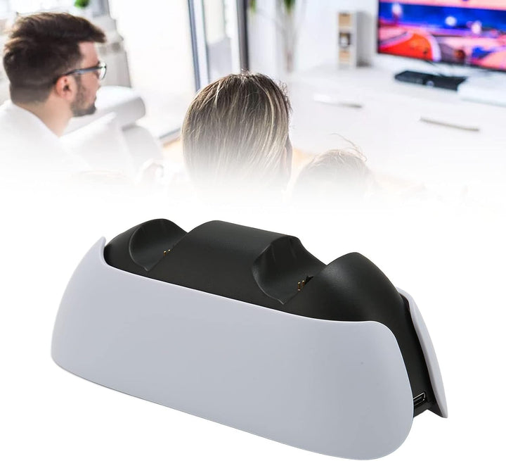 Controller-Ladestation, Dual-Controller-Ladestation für PS5, für PS5-Dockingstation mit LED-Anzeige,