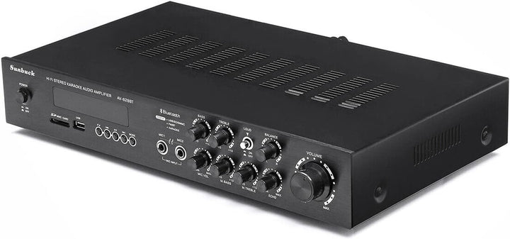HiFi VerstäRker 5 Kanal Digital Fm USB Stereo Amplifier VollverstäRker 600W Mit Fernbedienung FüR Hi