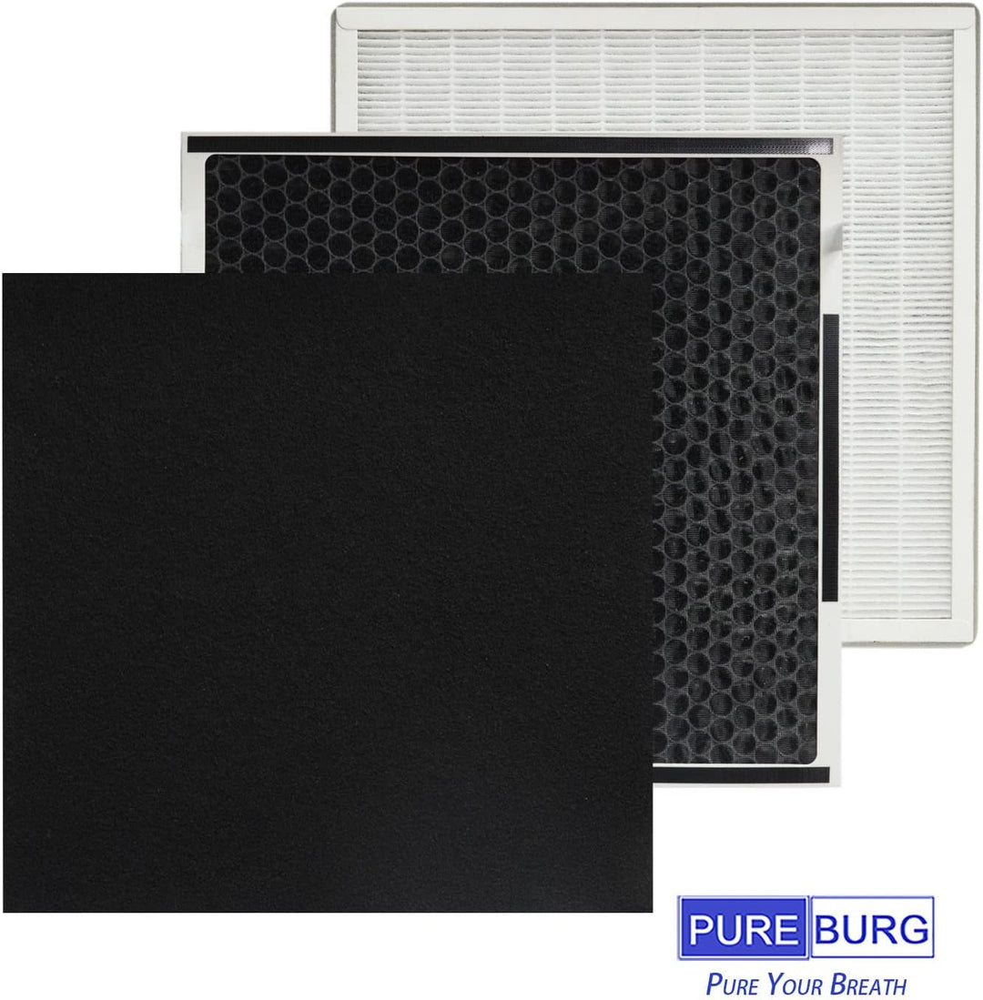 PUREBURG Ersatzfilter kompatibel mit Beurer LR 300/LR 310 Luftreiniger,2er-Pack H13 HEPA und Vorfilt