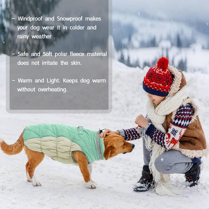 Kuoser Wärme hundemantel, Winddicht hundejacke, Reflektierend hundemantel für kleine Hunde, hundeman