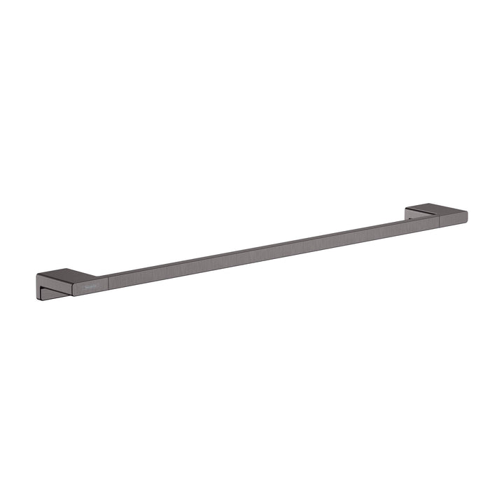 hansgrohe Handtuchstange AddStoris, Badetuchhalter 64.8cm, Handtuchhalter, Brushed Black Chrome 648m