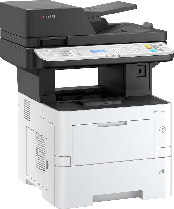Kyocera Ecosys MA4500ix Multifunktionsdrucker Schwarz Weiss, Duplex-Einheit, 45 Seiten pro Minute, D