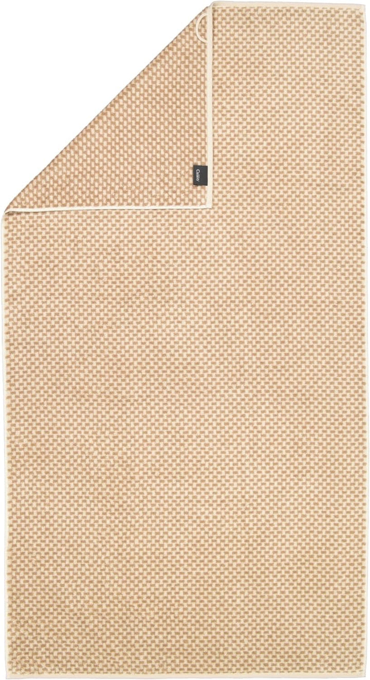 CAWÖ Home Handtücher Natural Allover 6215 Natur-Caramel - 33 Duschtuch 80x150 cm, Duschtuch 80x150 c