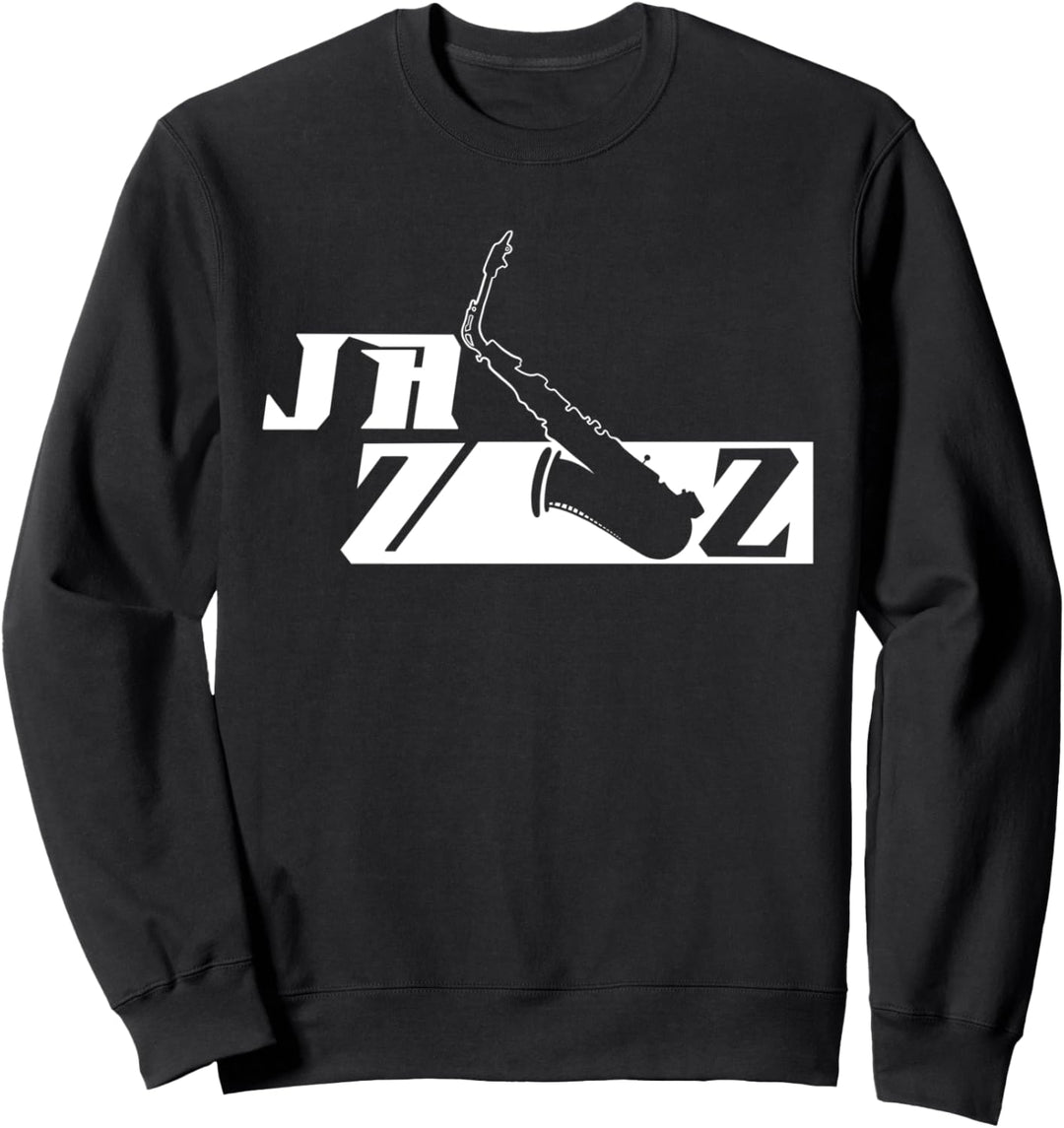 Saxophon Jazz Sweatshirt