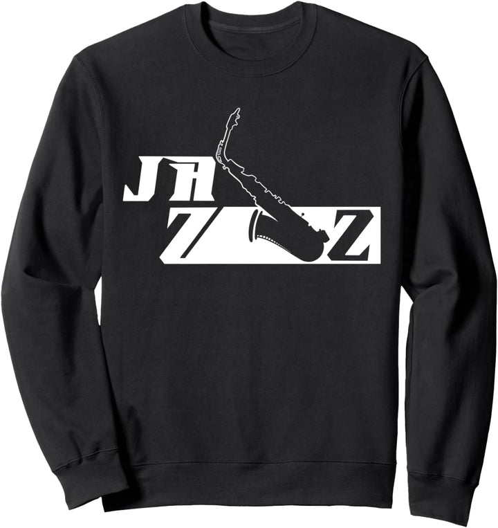 Saxophon Jazz Sweatshirt