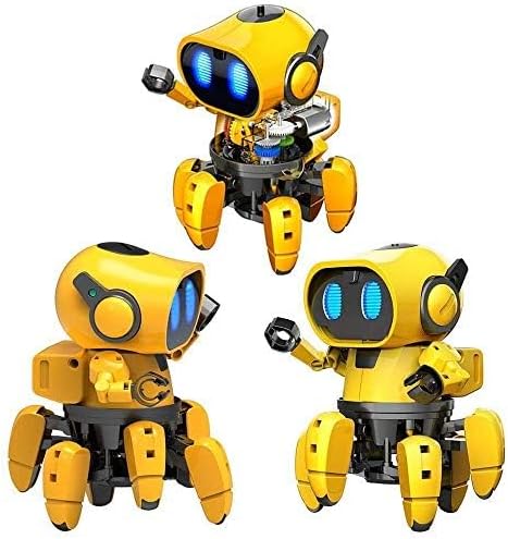 Construct &amp; Create Tobbie The Robot: Interactive AI Robot Kit with &
