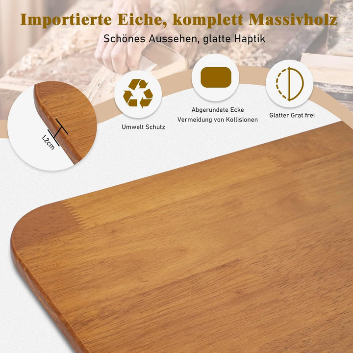 OUUTMEE Lesebuchständer, anhebbarer Beistelltisch, Winkelverstellung, Metallstruktur, Laptop, Kochbu