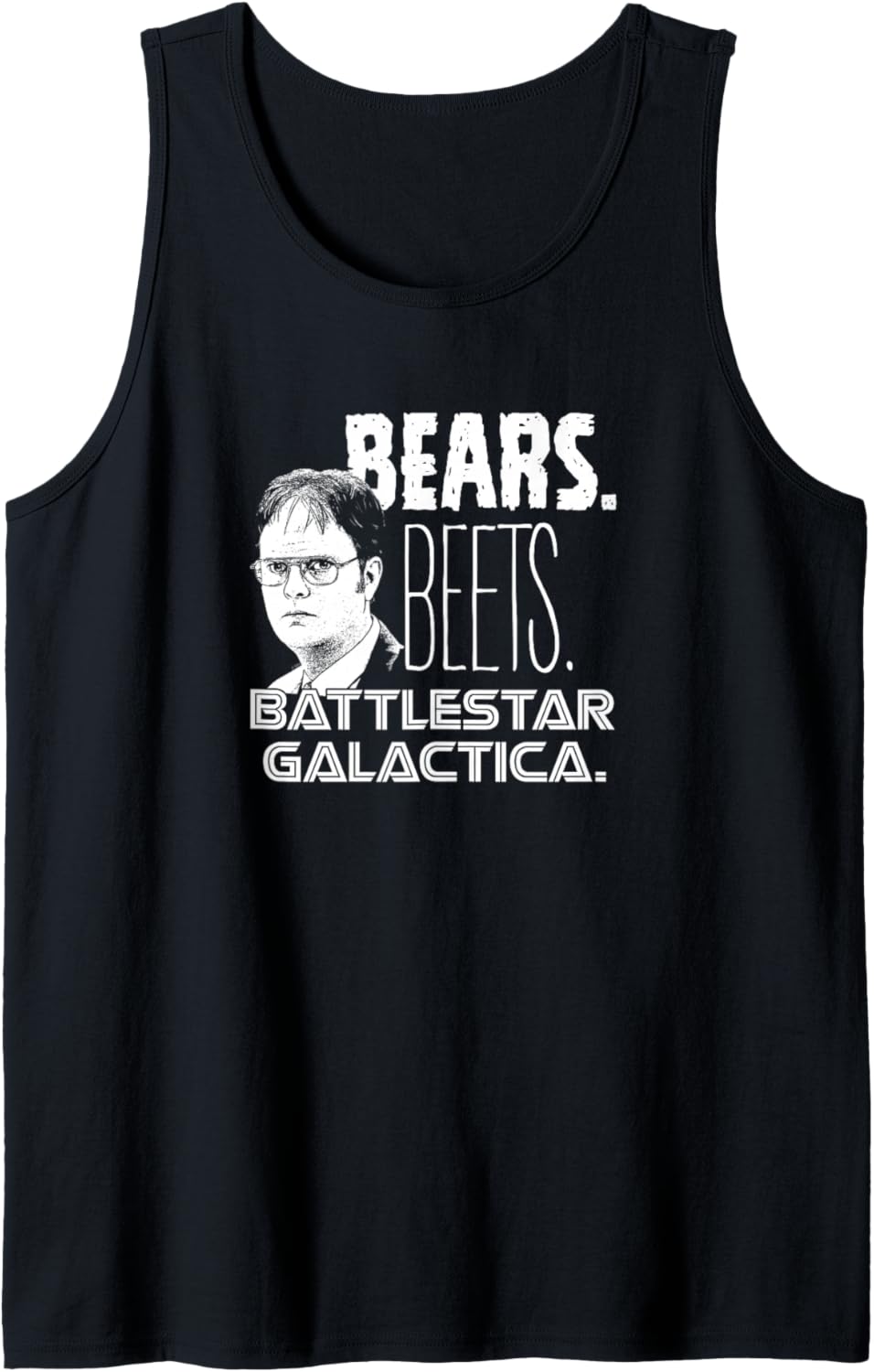 The Office Bären Beets Dwight Head Tank Top