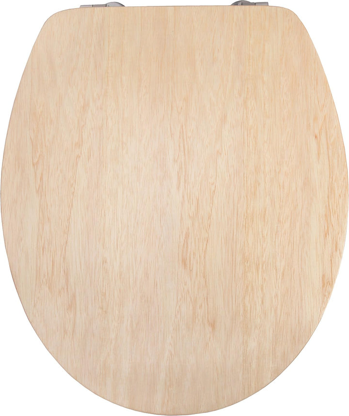 Cornat WC-Sitz "Ligna" - Hochwertiges Echtholz - Kiefer - Komfortables Sitzgefühl - Edle Holz-Optik
