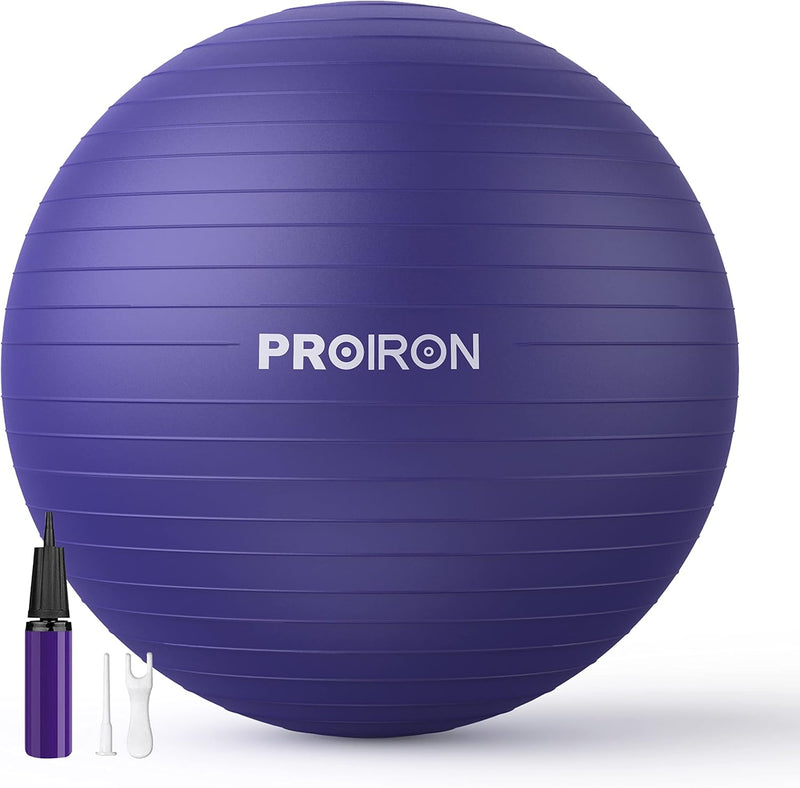 PROIRON Gymnastikball Pezziball Sitzball Trainingsball Fitnessball & Balance für Core-Training mit P