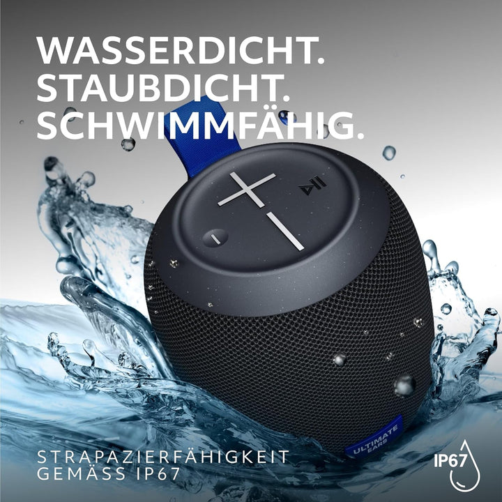 Ultimate Ears WONDERBOOM Play – mobiler wasserdichter Bluetooth-Lautsprecher, staubdichter schwimmfä