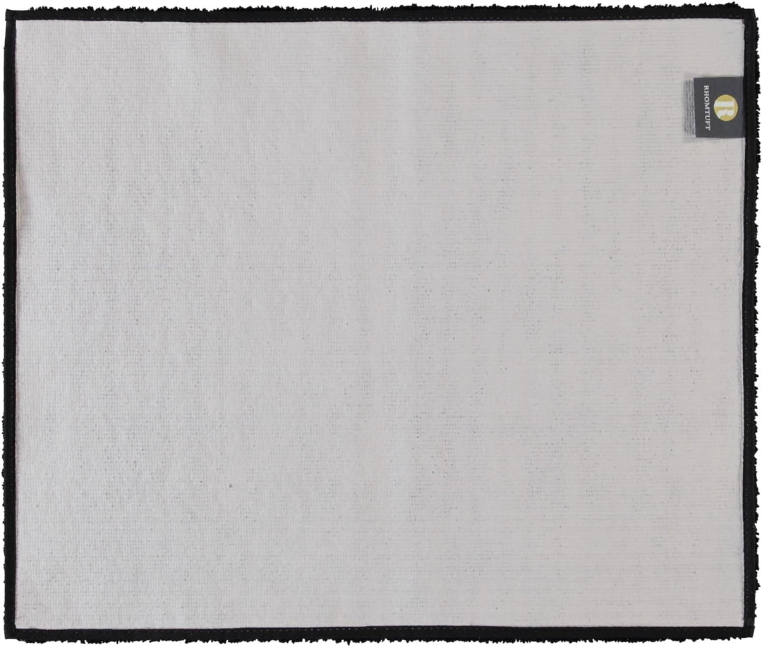 Rhomtuft Badteppich Square - schwarz 15 - 50 x 60 cm 50x60 cm, 50x60 cm