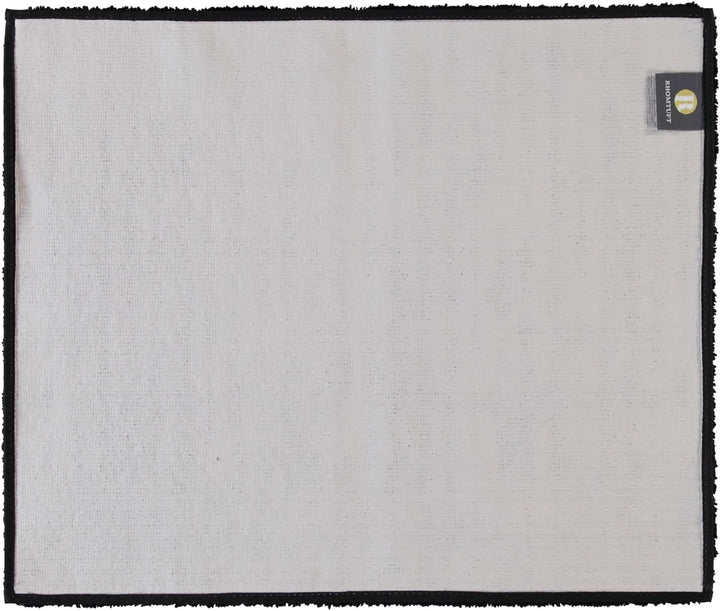 Rhomtuft Badteppich Square - schwarz 15 - 50 x 60 cm 50x60 cm, 50x60 cm