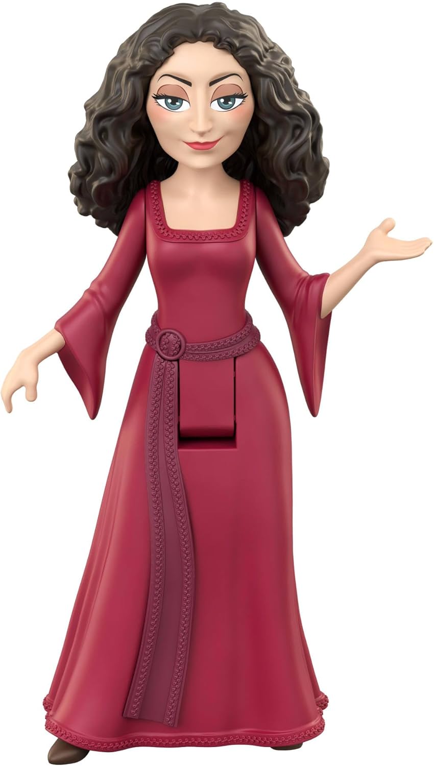 Disney Prinzessin-Spielzeug, kleine Puppen im 4er-Set mit Rapunzel, Flynn Rider und Mutter Gothel so
