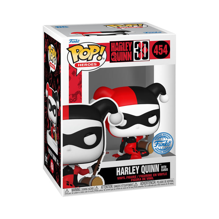 Funko Pop! DC: Harley Quinn Takeover - Harley Quinn (with Cards) - Smartoys Exclusive - Confidential