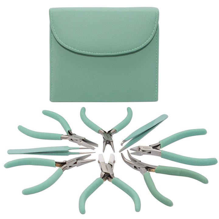 BeadSmith The Beadsmith Schmuck Werkzeug Set 8-teilig 72561 Farbe Set mit Kupplung inklusive Zange S