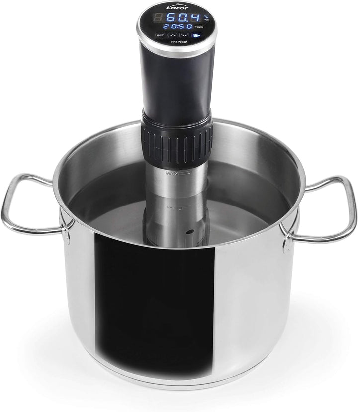 Lacor 69304 Sous Vide Precise Kocher, Edelstahl 18/10, BPA-frei, 1200 W 1.200 W Halbprofessionell (o