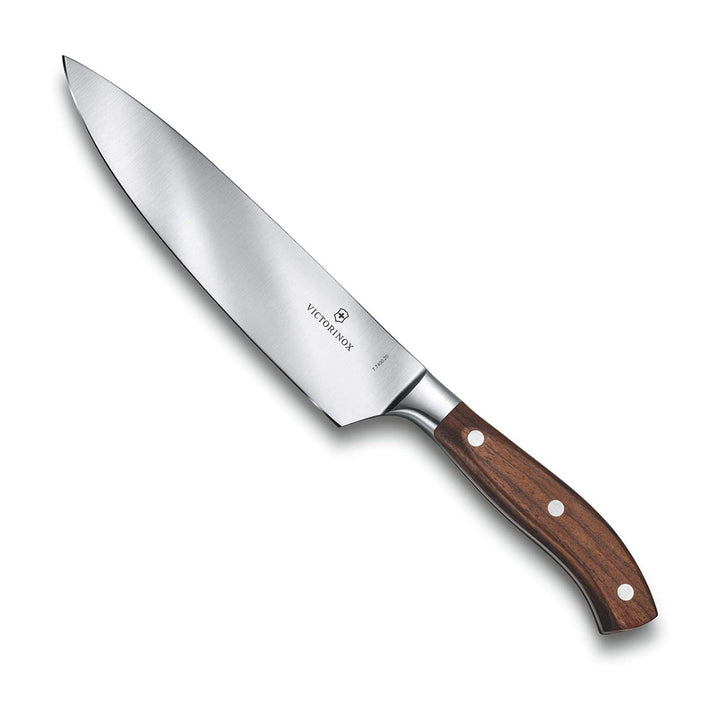 Victorinox Grand Maître, Profi Tranchiermesser, Extra Scharfe Klinge, gerader Schliff, 20 cm, Edler