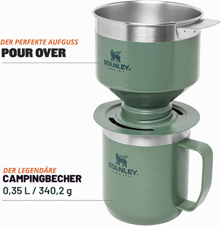 Stanley Perfect Brew Pour Over Kaffeebereiter - Ergibt 1-6 Tassen - Kaffeefilter Wiederverwendbar Ed