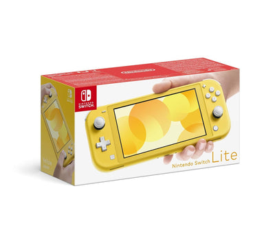 Nintendo Switch Lite, Standard, Gelb + Super Mario 3D World - Bowser's Fury