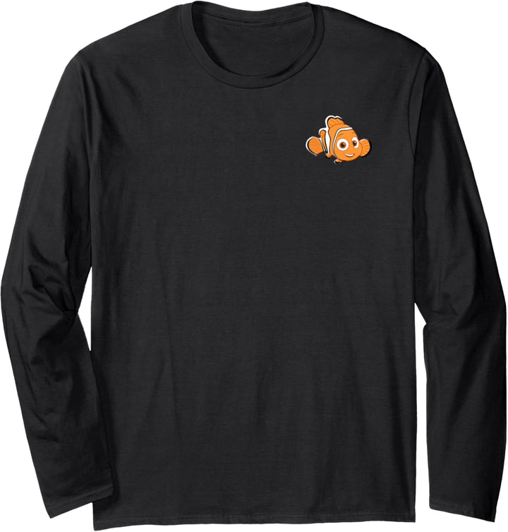 Disney Pixar Finding Dory Nemo Pocket Langarmshirt